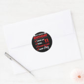 11-jarige gamer Boy 11st Perfect Birthday Gaming Ronde Sticker (Envelop)