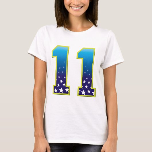 11-jarige ster t-shirt (Voorkant)