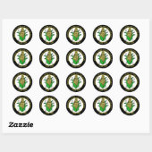 11 juni is National Corn op de Cob Day Classic Ronde Sticker (Vel)