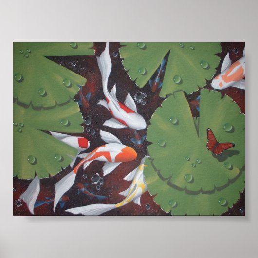 11 koi poster (Voorkant)