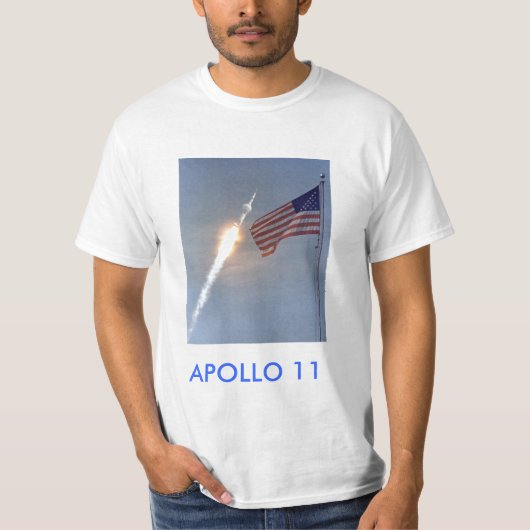 11 lancering T-shirt apollo (Voorkant)