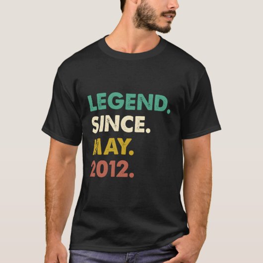 11 Legende sinds mei 2012 11th T-shirt (Voorkant)
