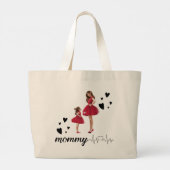 11.moederdag cadeauideeën, verjaardagscadeau voor grote tote bag (Achterkant)