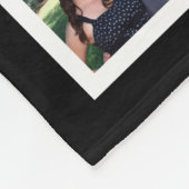 11 Monogram fotocollage Mosaic Square Lijst Fleece Deken (Hoek)