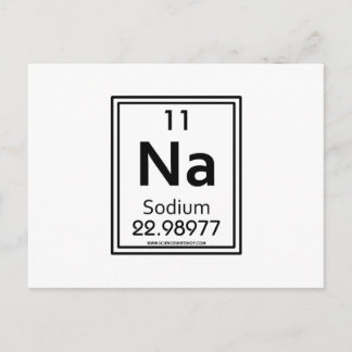11 Natrium Briefkaart