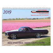 #11 NECOA uit Australië, Can, Eur & Mex Kalender (Hoes)