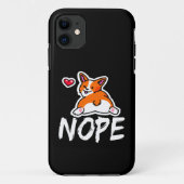 11 Nope Corgi Case-Mate iPhone Case (Achterkant)