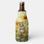 11 of 17 Zonnebloementuin Miceville Flesjeskoeler (Fles Voorkant)