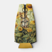 11 of 17 Zonnebloementuin Miceville Flesjeskoeler (Achterkant)