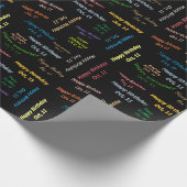 11 oktober, cadeaupapier voor cadeautjes (Hoek)
