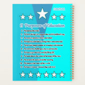 11 Onderwijsdoeleinden Planner (Achterkant)