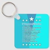 11 Onderwijsdoeleinden Sleutelhanger (Voorkant)