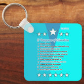 11 Onderwijsdoeleinden Sleutelhanger (Voorkant)