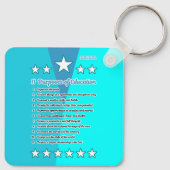 11 Onderwijsdoeleinden Sleutelhanger (Achterkant)