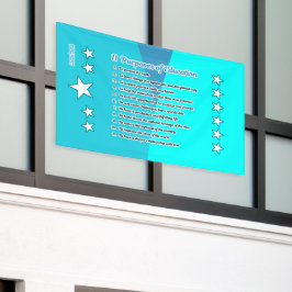 11 Onderwijsdoeleinden Spandoek