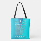 11 Onderwijsdoeleinden Tote Bag (Achterkant)