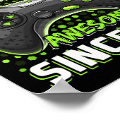 11 Ontgrendeld Geweldige 2010 Videospel 11e Verjaa Poster (Hoek)