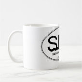 11 oz Ceramic Coffee Mok Smith Mountain Lake VA (Links)