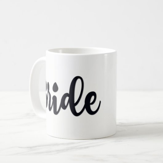 11 oz Classic Bride Mok (Voorkant links)