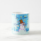 11 Oz. Coffee Fun Snowman Hot Drink Latte Mok (Center)
