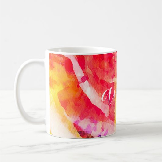 11 oz Floral AMEN Koffie Mok (Links)