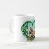 11 oz. Forest song classic white mok (Voorkant links)