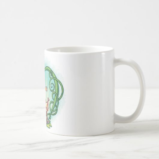 11 oz. Forest song classic white mok (Rechts)