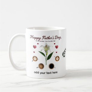 11 oz gepersonaliseerde klassieke Mok voor papa