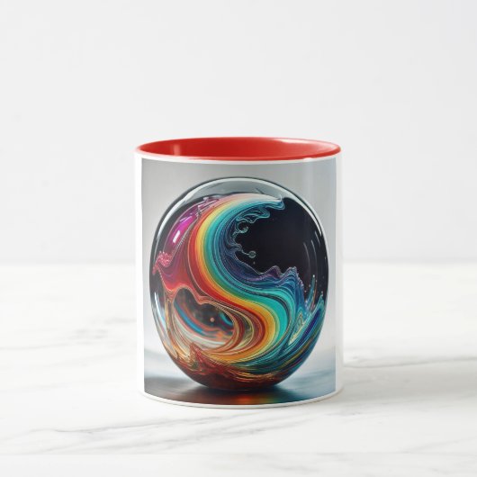 11 oz. Keramische mok (Midden)
