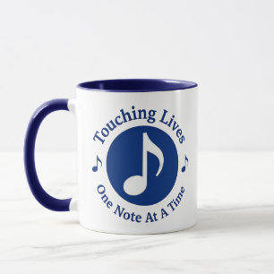 11 oz koffie Mok aanraken Levens Een notitie per k