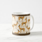 11 OZ. KOFFIE MOK - "GAZELLE PRINT" (Voorkant rechts)