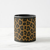 11 OZ. KOFFIE MOK - "LEOPARD PRINT" (Midden)