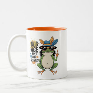 11 oz Koffie Mok Ouderdom is niet voor Sissies