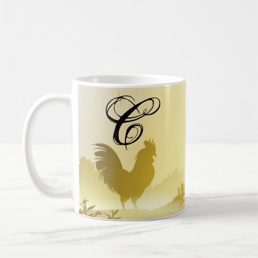 11 oz. Koffie Mok Sunny Morning Boerderij Land Rus (Links)