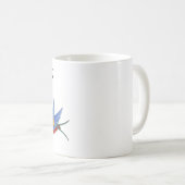 11 oz. Koffie Mok Traditional Bird Tattoo Sparrow (Voorkant rechts)