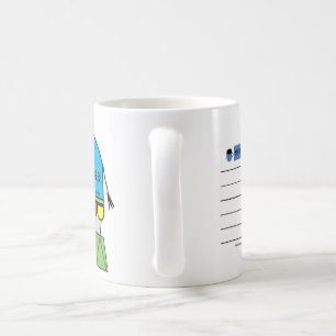 11 oz koffie/theebeker "Onthoud" olifant Koffiemok