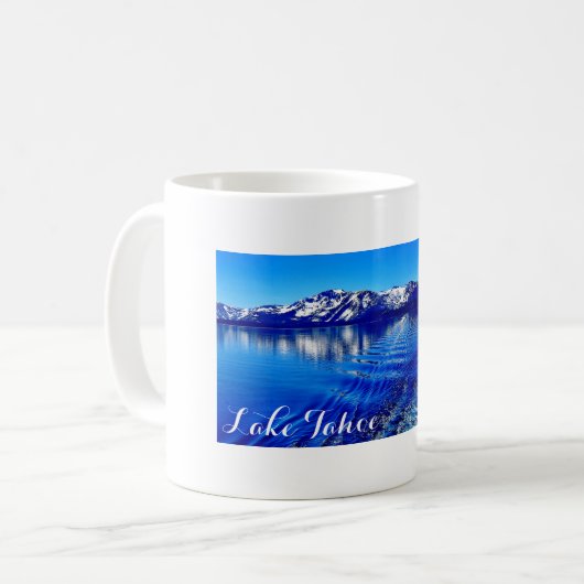 11 oz LAKE TAHOE COFFEE MOK (Voorkant links)