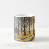 11 oz mok met "Snowy Dawn" afbeelding (Center)