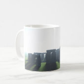 11 oz mok met "Stonehenge in de mist" afbeelding (Voorkant links)