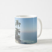 11 oz mok met "Stranded" afbeelding (Voorkant rechts)