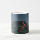 11 oz mok met ("Woestijnmonumenten"-afbeelding (Center)