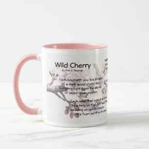 11 oz Mok "Wild Cherry" door Erin A Thomas (levend