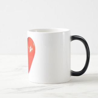 11 oz - Morphing "Heart" Mok