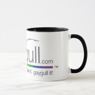 11 oz of 15 oz Gaygull Coffee Mok