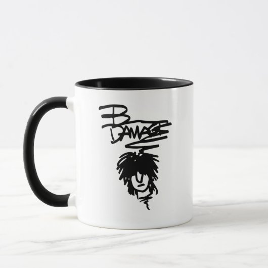 11 oz. Officiële Brian "Damage" Coffee-Mok Mok (Links)