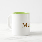 11 oz Tweekleurige mok (Voorkant links)