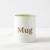 11 oz Tweekleurige mok (Center)