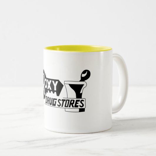 11 oz Two Tone Mok (Voorkant rechts)