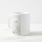 11 oz Winter Weasel Gratitude-Mok Koffiemok (Voorkant links)