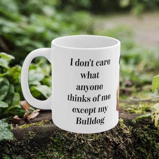 11-oz Zwart Frans Bulldog Mok Funny Dog Mok